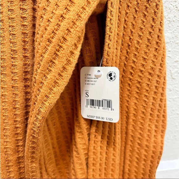 Free People Juicy Long Sleeve Cowl Neck Sweater in Canyon Moon NWT Small - Picture 9 of 10